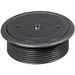 Tappo ispezionabile resina sottopavimento chiusura filo pavimento IP52 per bocchettoni 70 mm