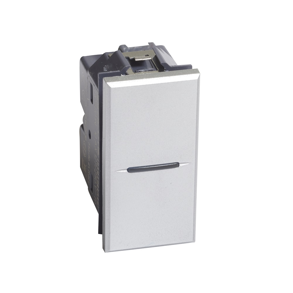 Deviatore elettrico compatto 1P 10A 250V per illuminazione residenziale e commerciale