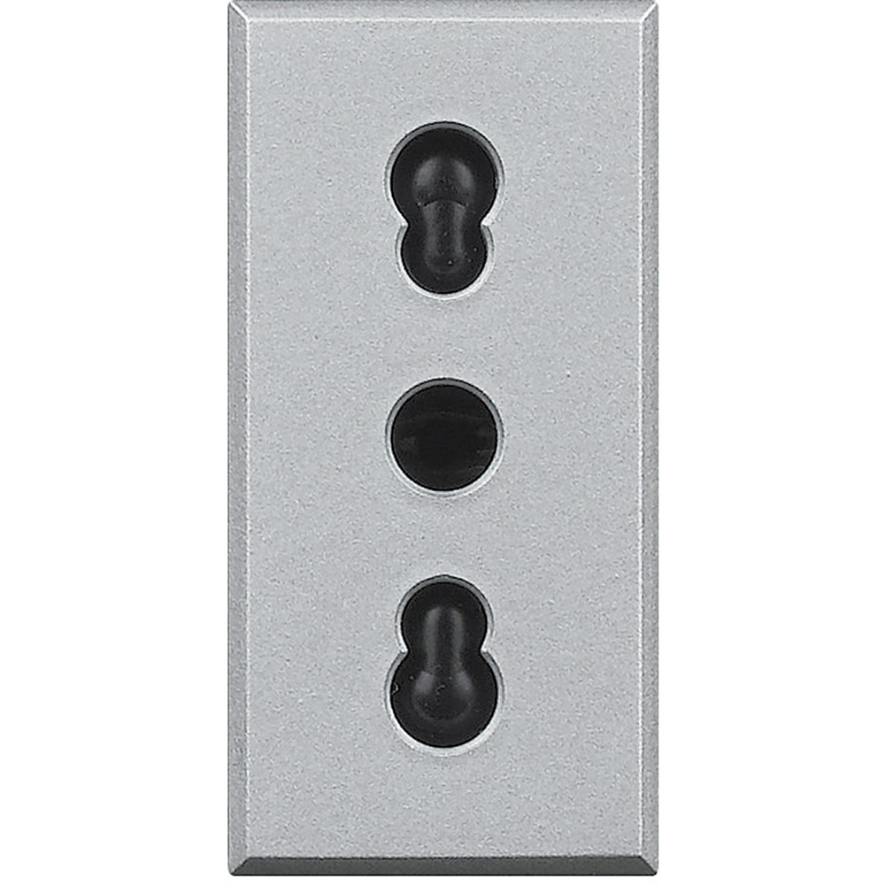 Presa bipasso 2P+T 10/16A 250Vac bipasso 19-26mm installazione elettrica