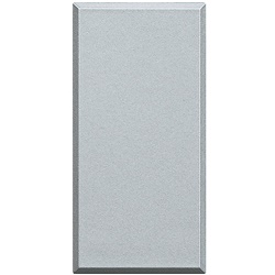 Tasto falso polo chiaro 1 modulo AXOLUTE per impianti elettrici resistenza e design moderno