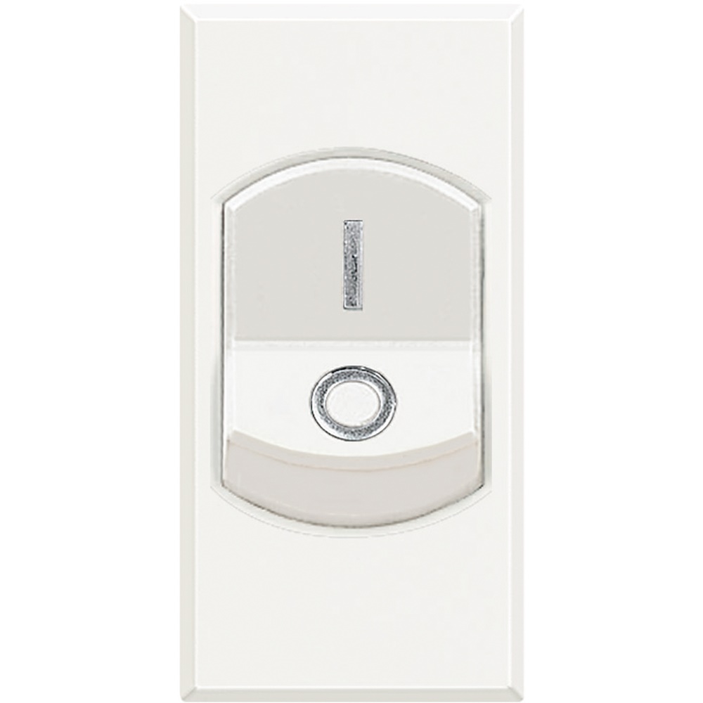 Interruttore 2P 32A assiale bianco per impianti elettrici residenziali