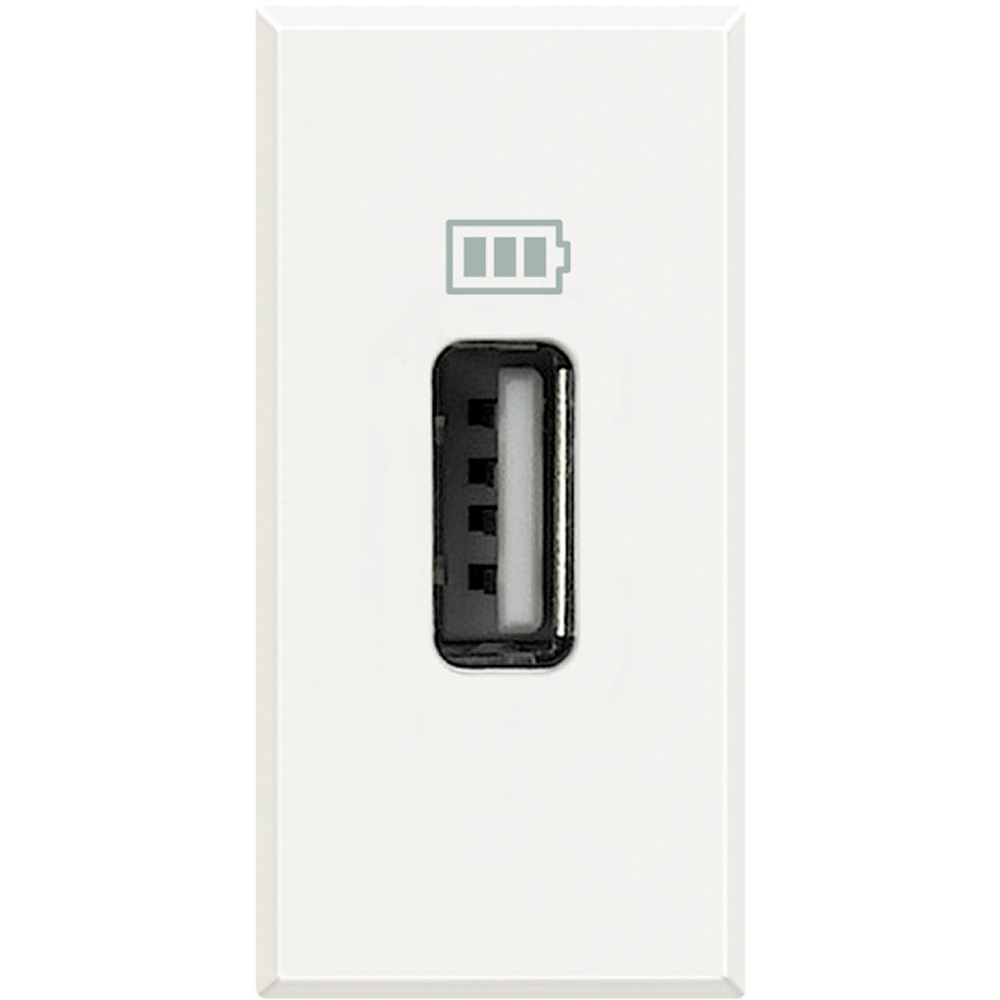 AXOLUTE - USB CHARGER 1,1A WHITE Axolute