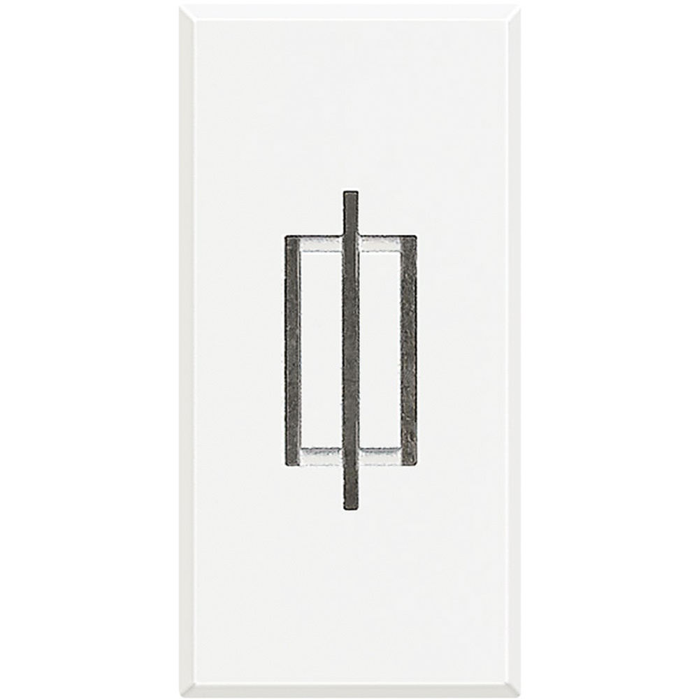 Portafusibile Axolute per fusibili 5x20 e 6,3x32 10A 250Vac bianco