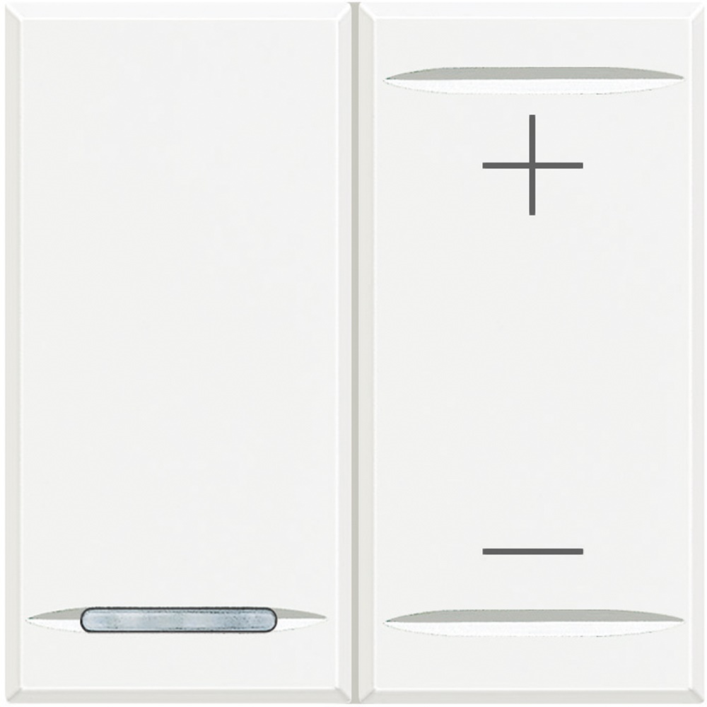 Dimmer axolute uscita 0-10V 2 moduli 300-600VA bianco controllo luminosità ambienti residenziali e commerciali