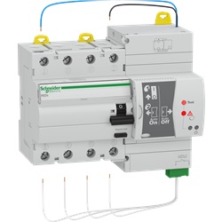 Differenziale Acti9 REDs 4P 25A 300mA Tipo A con riarmo automatico per impianti TT e TN-S