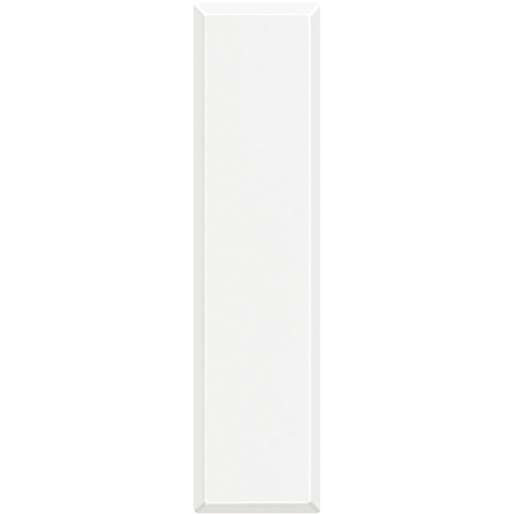 Tasto falso polo mezzo modulo bianco AXOLUTE per installazioni elettriche modulari alta qualità