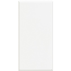 Tasto falso polo bianco 1 modulo design elegante per impianti residenziali e professionali Axolute