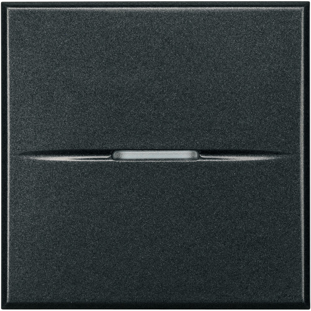 Invertitore 1P 16A 250Vac assiale 2 moduli antracite per impianti elettrici