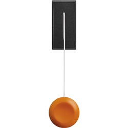 Pulsante tirante 1 polo NO 10A 230V per allarme bagno modulo singolo scuro Axolute