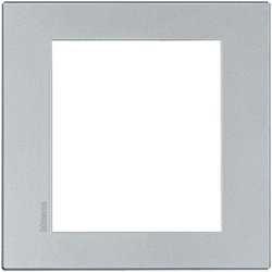 Placca Axolute Air 3+3 moduli metallo incasso civile residenziale