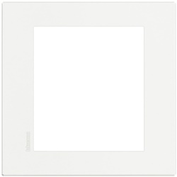 Placca Axolute Air 3+3 moduli bianco incasso residenziale