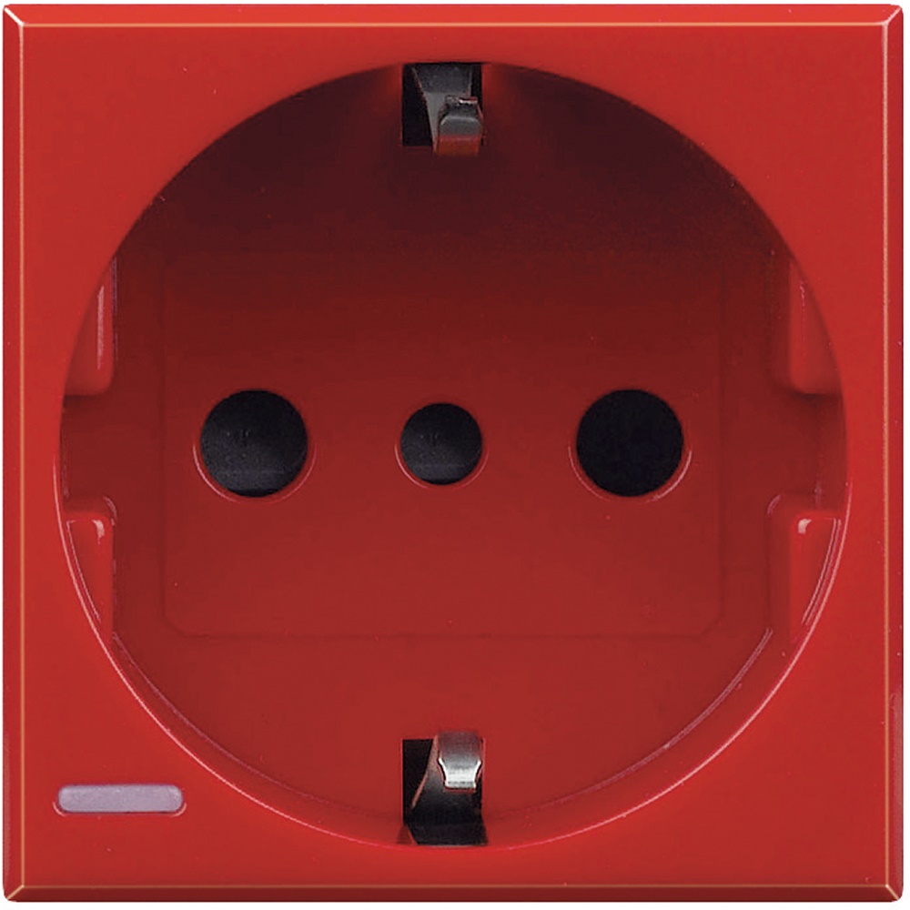 Presa P30 2P+T 16A 250Vac compatta civile residenziale