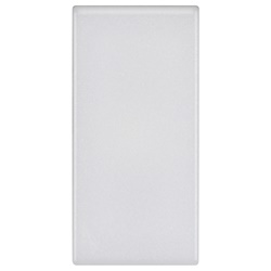 Lampada LED da incasso 1 modulo Axolute sicurezza autonomia 2h per interni