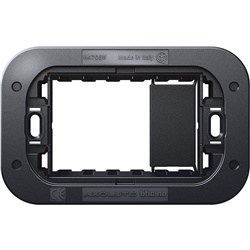 Supporto Axolute Air 3 moduli fissaggio viti per installazione incasso elettrica