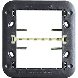 Supporto Axolute Air 3+3 moduli fissaggio viti per placche elettriche