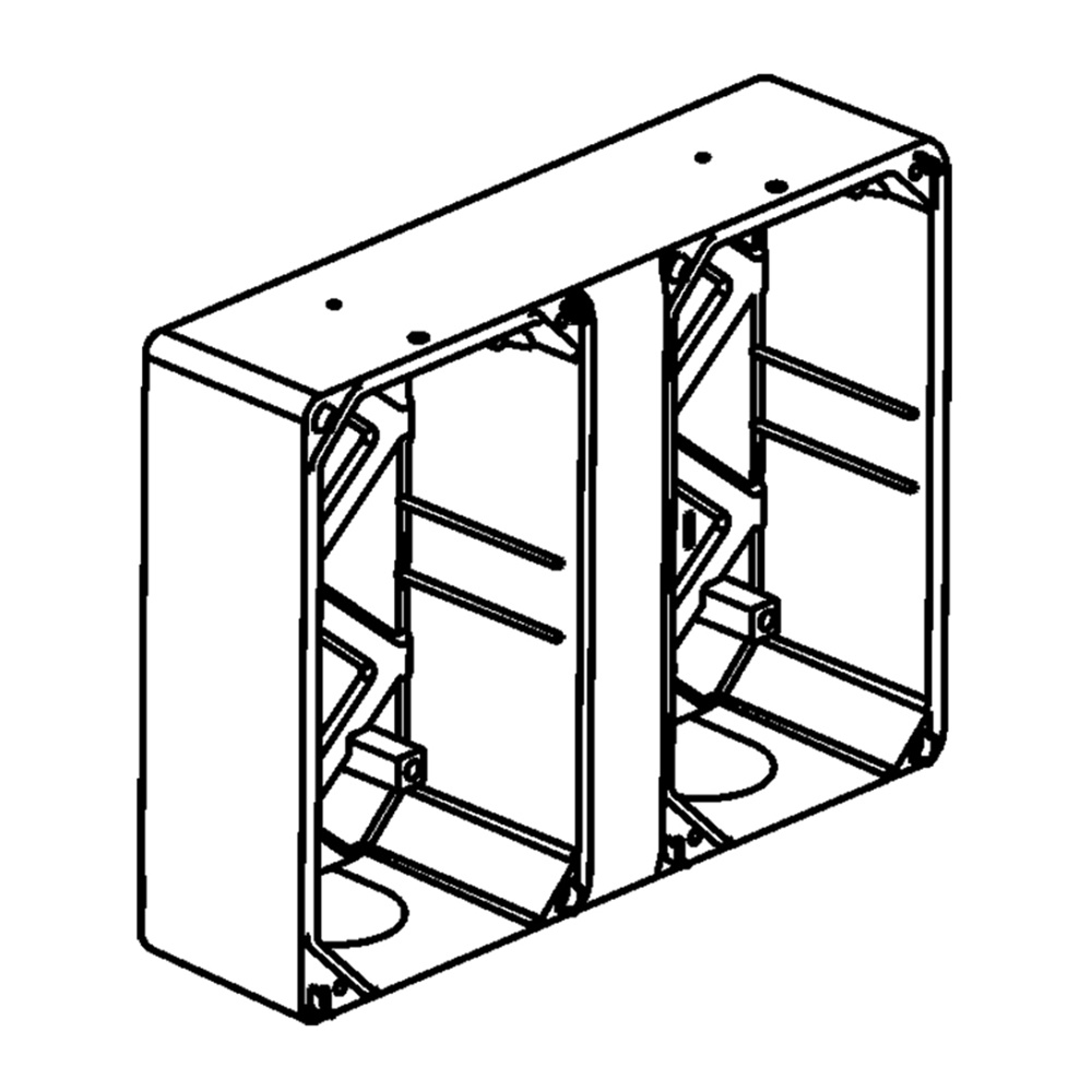 Scatola orizzontale IDROBOARD 12 moduli DIN IP65 protezione elettrica industriale