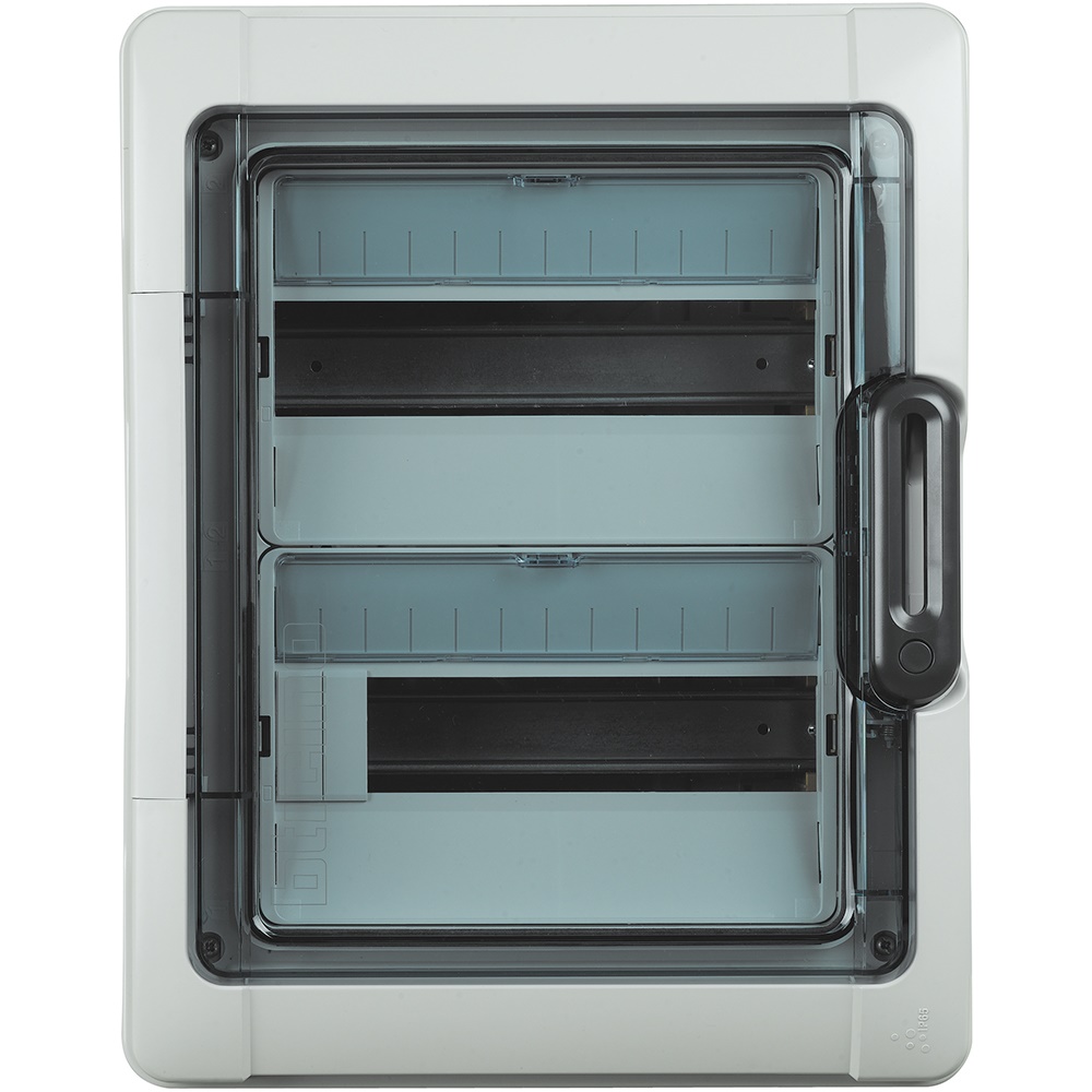 Centralino Idroboard 24 moduli DIN 2x12 IP65 polistirene antiurto resistenza industriale residenziale