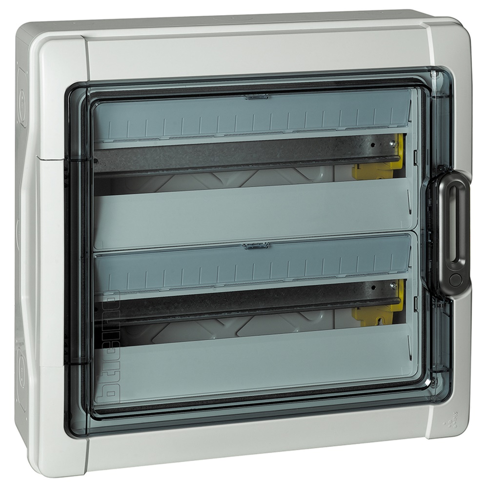 Centralino Idroboard 36 moduli DIN IP65 antiurto per impianti elettrici residenziali e commerciali