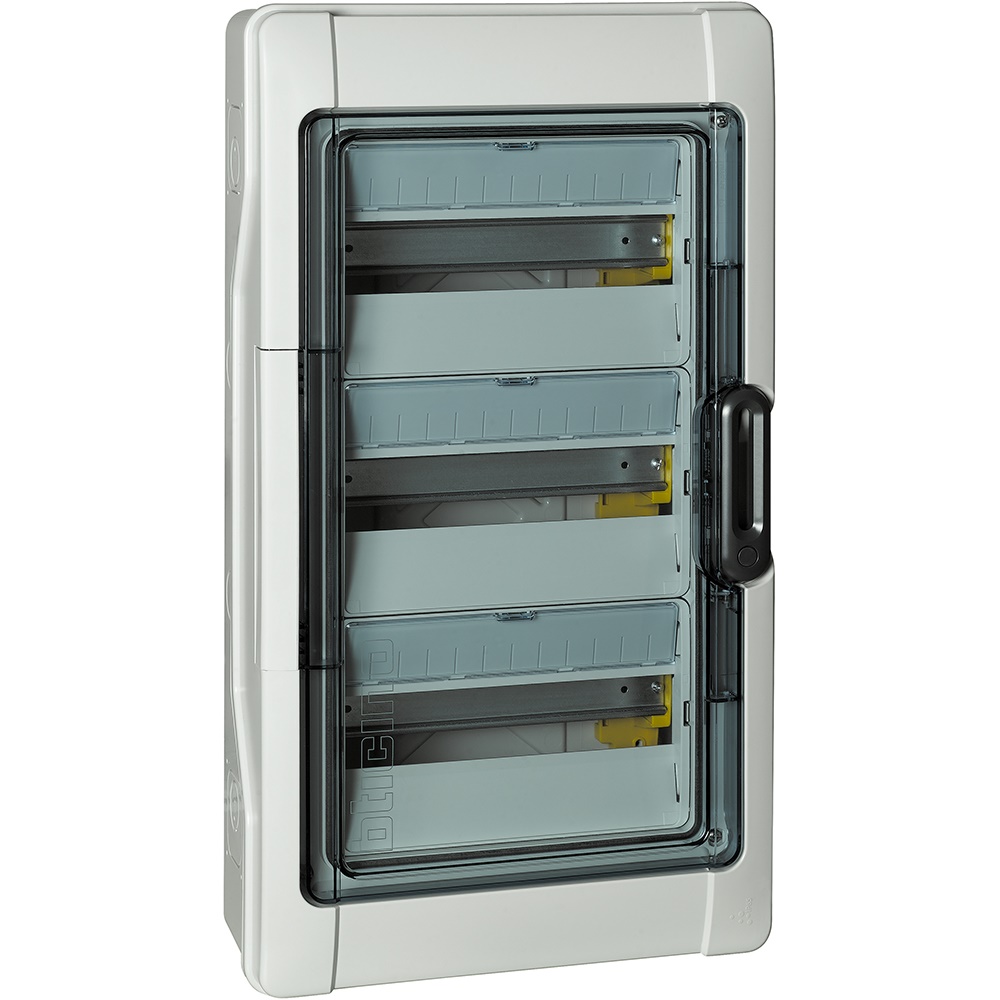 Centralino modulare Idroboard 36 moduli DIN 3x12 parete IP65 antiurto isolamento II residenziale commerciale