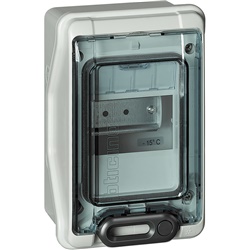 Centralino 4 moduli IP65 Idroboard polistirene antiurto per installazioni elettriche protette
