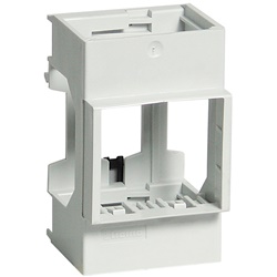 Adattatore quadro elettrico 1 modulo Magic guida DIN35 installazione sicura distribuzione energia