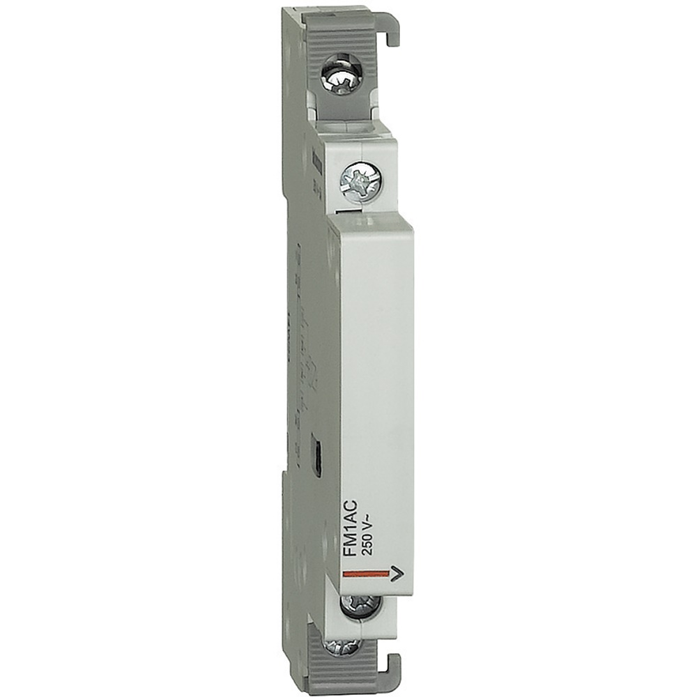 Contatto modulare BTDIN 1NO+1NC 1 modulo per montaggio su guida DIN controllo circuiti elettrici