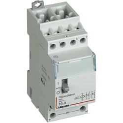 Relè monostabile 2NO+2NC 16A 24Vac 2 moduli automazione industriale