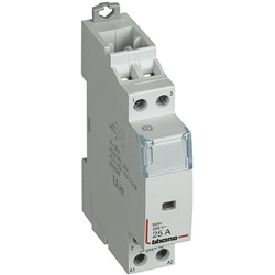 Contattore BTDIN 4 contatti 25A bobina 24V AC per impianti elettrici industriali e civili