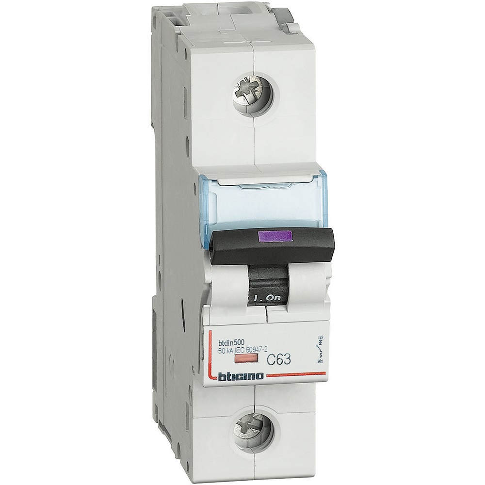 BTDIN500 - MAGNETOT 1P CURVA C 63A
