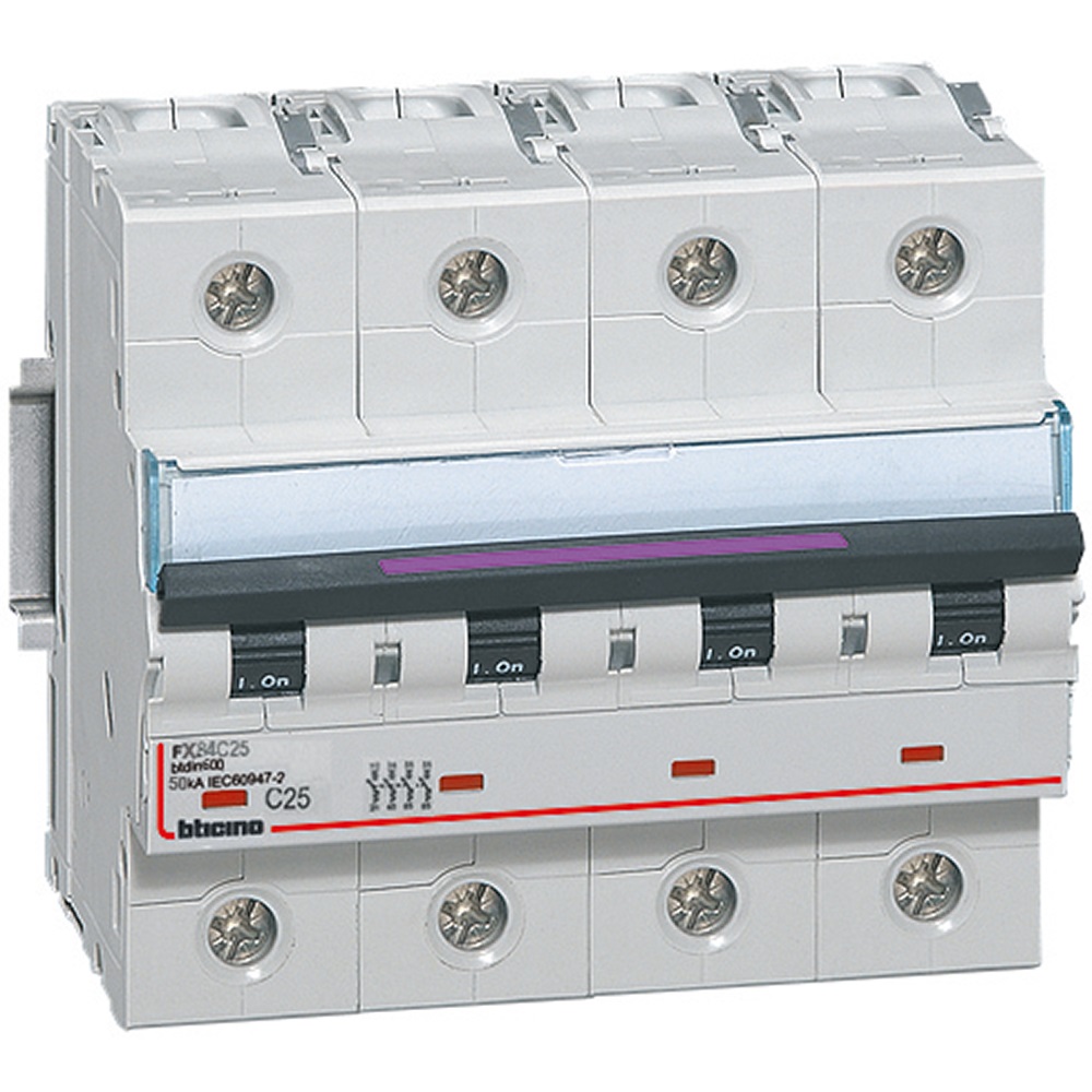 BTDIN500 - MAGNETOT 4P CURVA C 25A