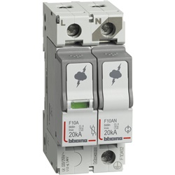 Limitatore sovratensione SPD T2 20kA 1P+N per impianti elettrici residenziali e industriali