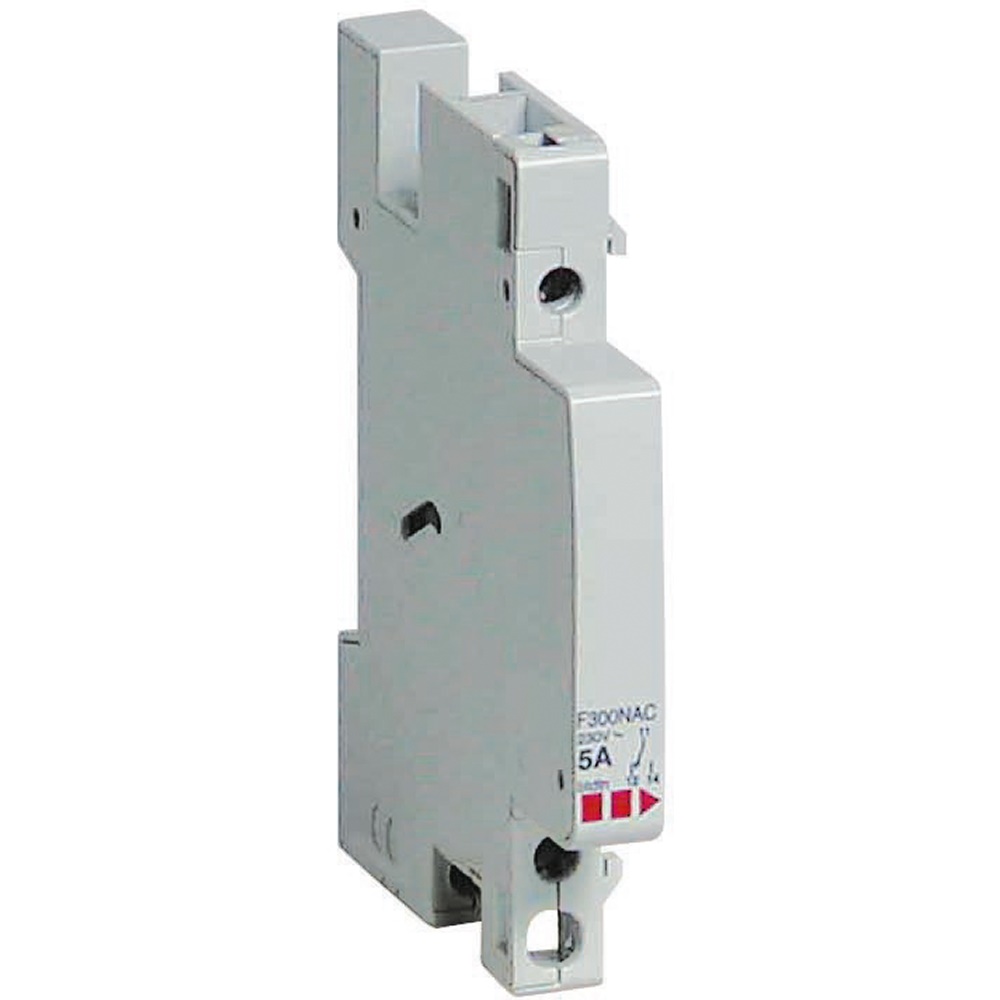 Contatto sezionato 1NO/NC per portafusibili BTDIN applicazioni elettriche modulari