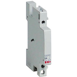 Contatto sezionato 1NO/NC per portafusibili BTDIN applicazioni elettriche modulari