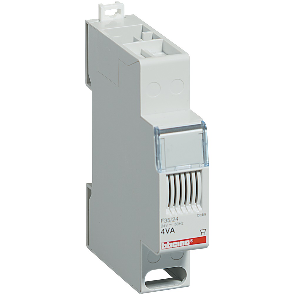 Ronzatore 24Vac 4VA 1 modulo DIN per impianti elettrici civili e industriali