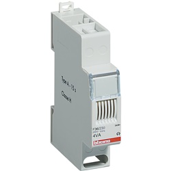 Suoneria elettrica BTDIN 230Vac 4VA segnalazione acustica modulare DIN