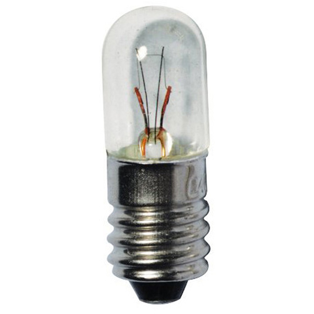 Lampadina incandescenza 24V attacco E10 compatta per dispositivi elettrici basso voltaggio