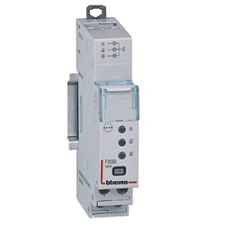 Modulo contatore impulsi EMS BTDIN per monitoraggio consumi elettrici installazione su guida DIN uso industriale e civile