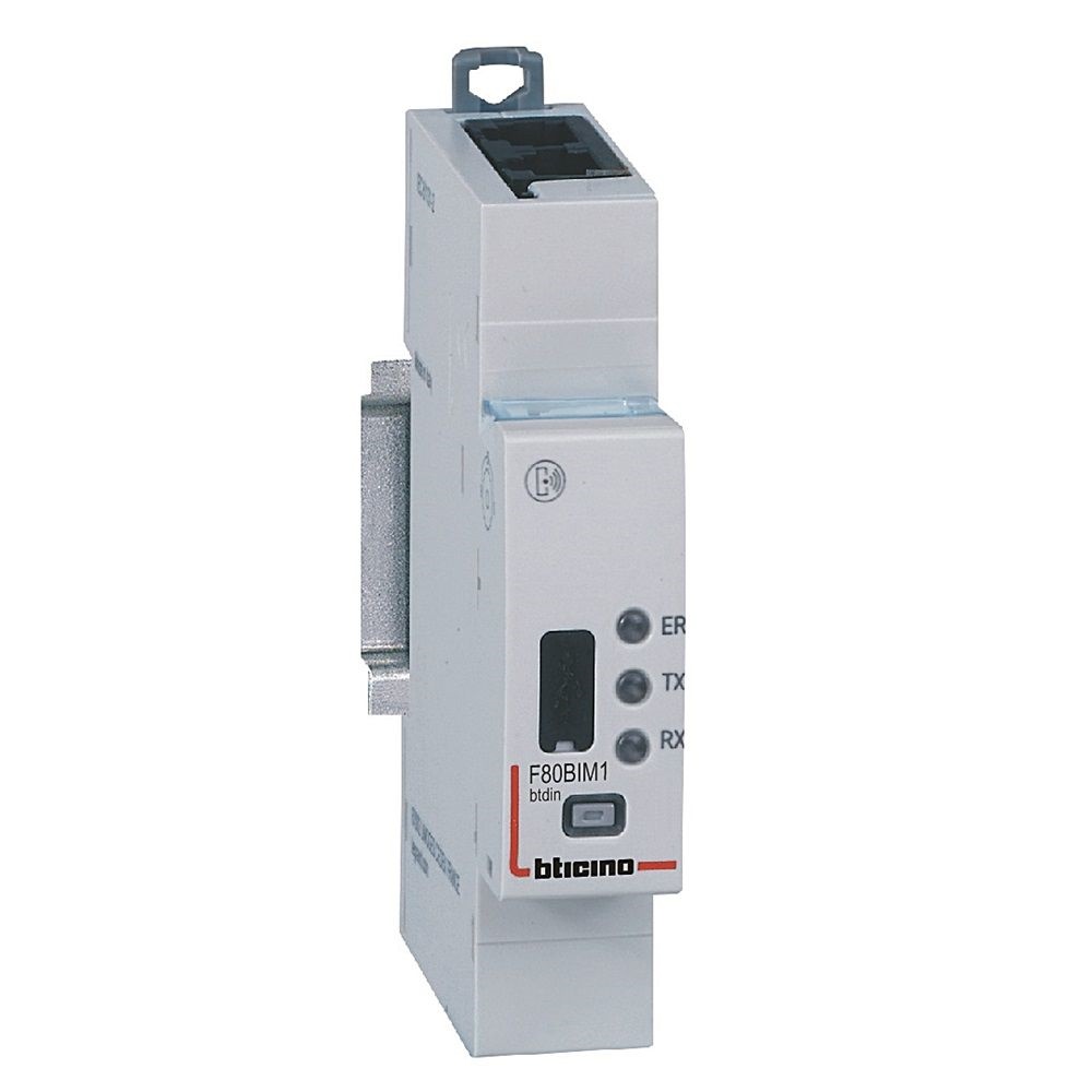 Interfaccia EMS/RS485 Modulo DIN per integrazione e controllo reti EMS automazione impianti elettrici