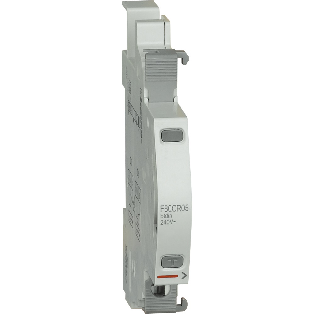 Contatto elettrico BTDIN 1NO/NC 0,5 moduli per segnalazione e controllo impianti elettrici