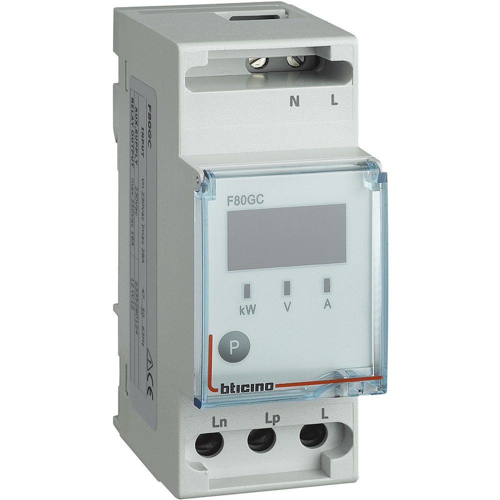 Modulo gestione carichi elettrici BTIF80GC controllo sovraccarico segnalazione acustica distacco automatico