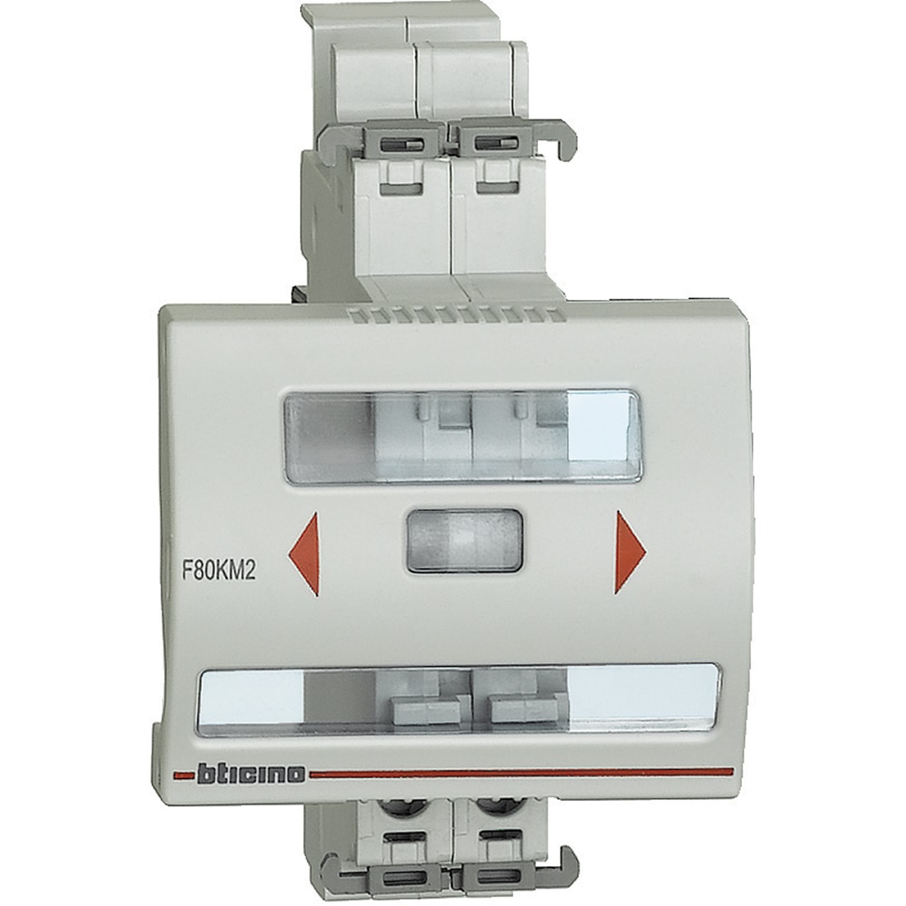 Interblocco modulare 2 poli per quadri elettrici blocco dispositivi modulari sicurezza affidabile