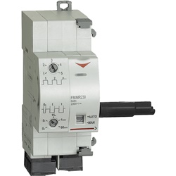Modulo riarmo automatico 230Vac 2 moduli guida DIN per impianti elettrici industriali e civili