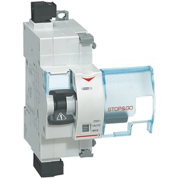 Salvavita Stop&Go 230Vac 2 moduli DIN protezione isolamento impianti elettrici residenziali e industriali