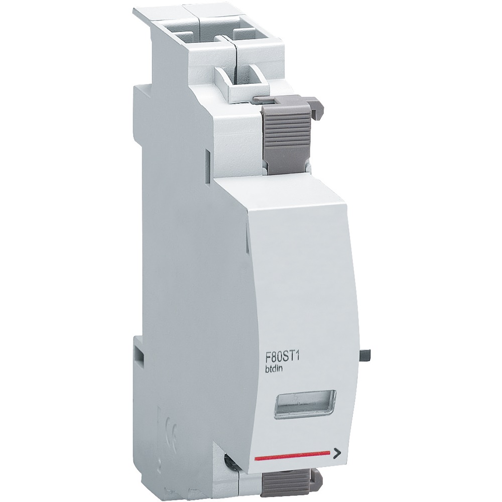 Bobina apertura BTDIN 12-48 VAC/DC modulo singolo controllo contatti impianti elettrici