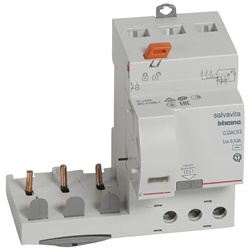 Interruttore differenziale 63A 3P 30mA tipo A per impianti elettrici sicurezza domestica e industriale