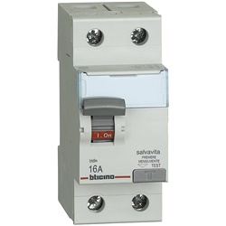 Differenziale Salvavita Tipo A 2P 16A 10mA Protezione Impianti Elettrici