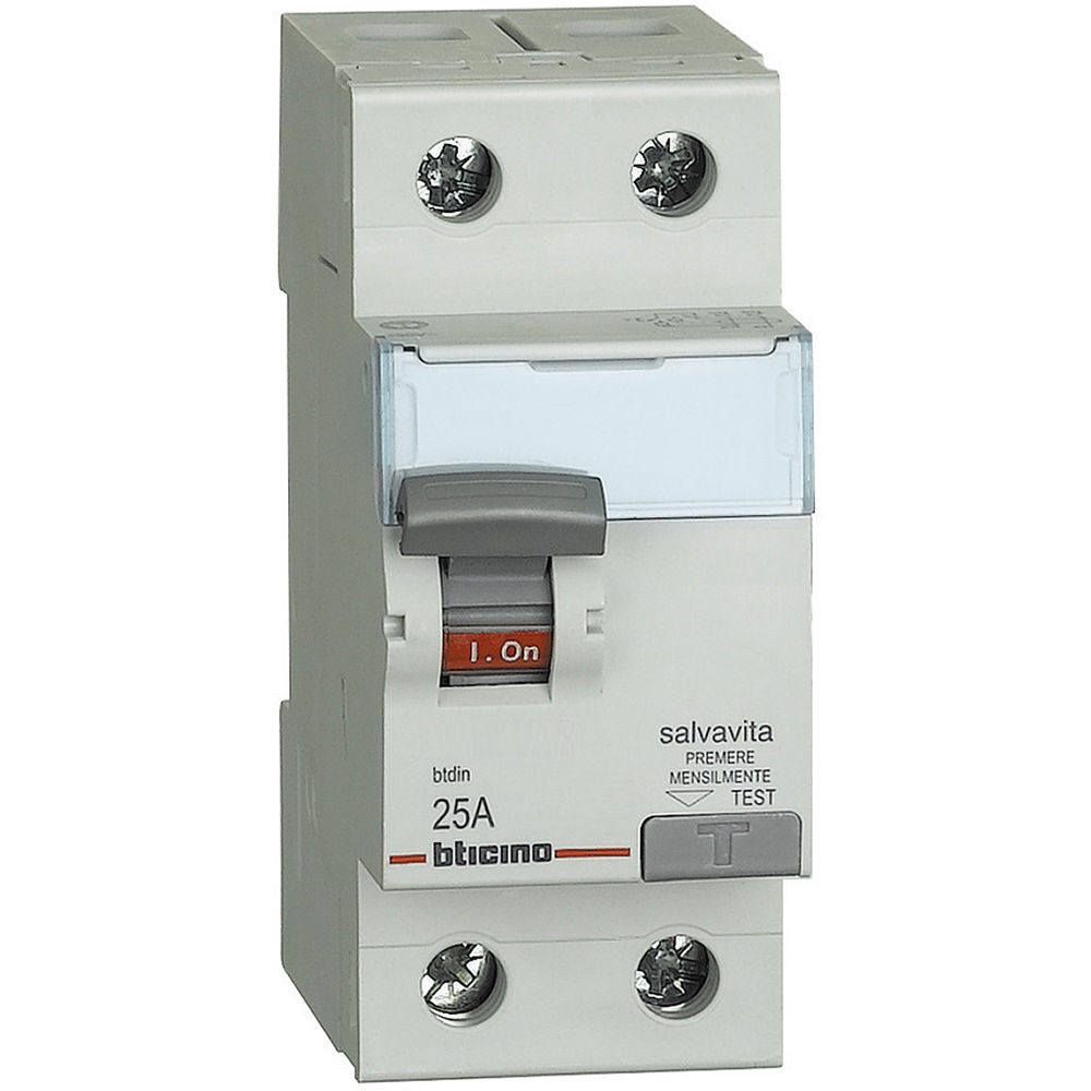 Interruttore differenziale puro AC 2P 40A 500mA protezione circuiti monofase