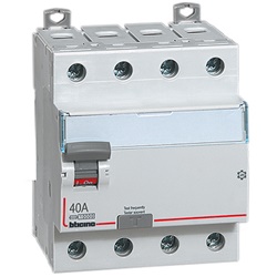 Interruttore differenziale salvavita 4P tipo A-S 40A 300mA 4 moduli uso civile e industriale