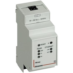 Convertitore Modbus RS485-TCP IP 230 Vac 3 moduli per automazione quadri elettrici