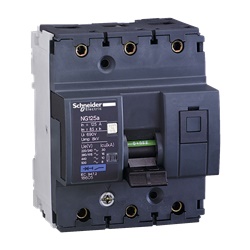 Interruttore magnetotermico NG125a 3P C 80A 16kA